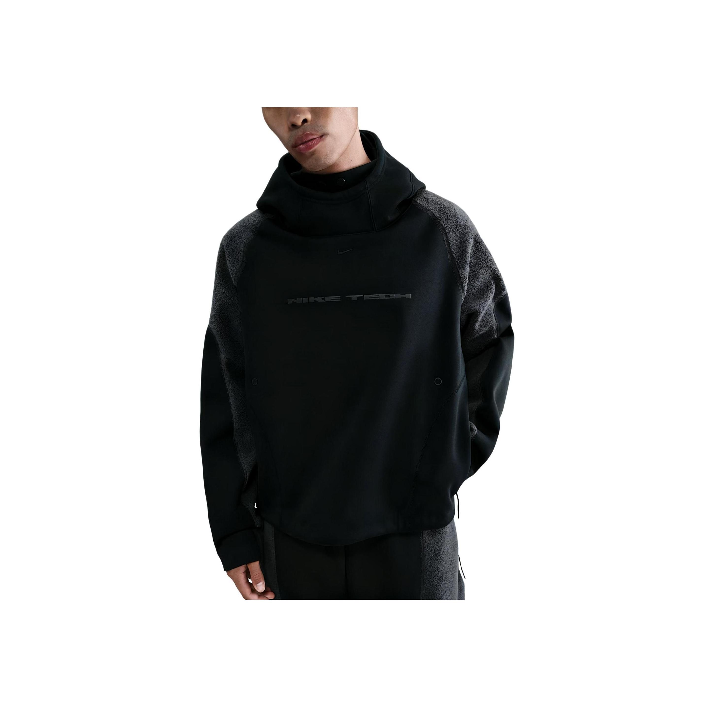 Nike Therma-Fit Tech Boreas Warm Loose Hooded Durable Sweatshirt Men sweatshirt IB3364-010 XXL