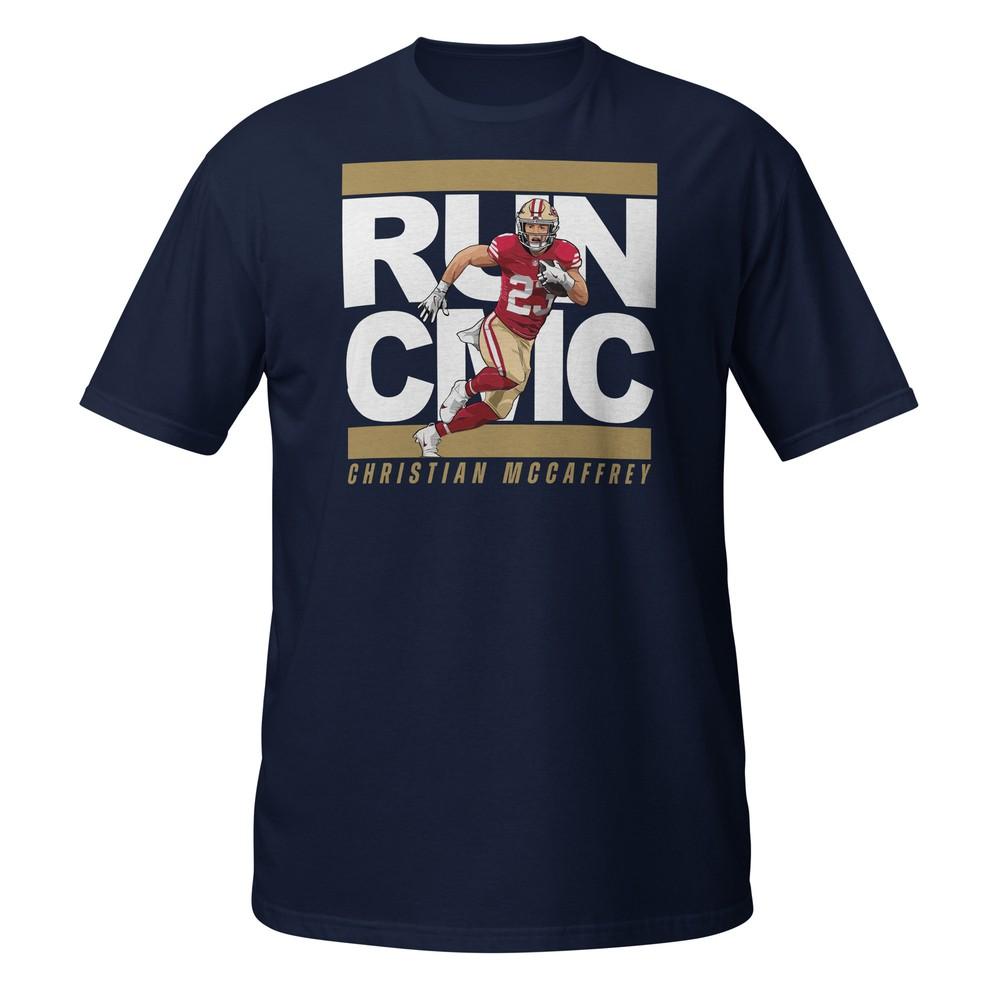 Run CMC Shirt Run CMC Christian McCaffrey San Francisco 49ers Shirt S