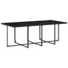 VidaXL 13-Piece Garden Dining Set with Cushions, Table and Folding Back Chairs, Outdoor Patio Furniture 3210679