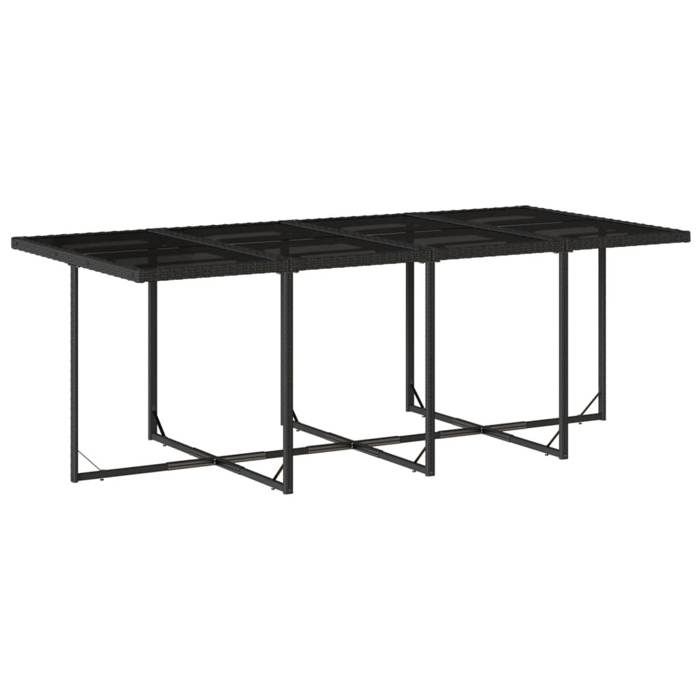 VidaXL 13-Piece Garden Dining Set with Cushions, Table and Folding Back Chairs, Outdoor Patio Furniture 3210679