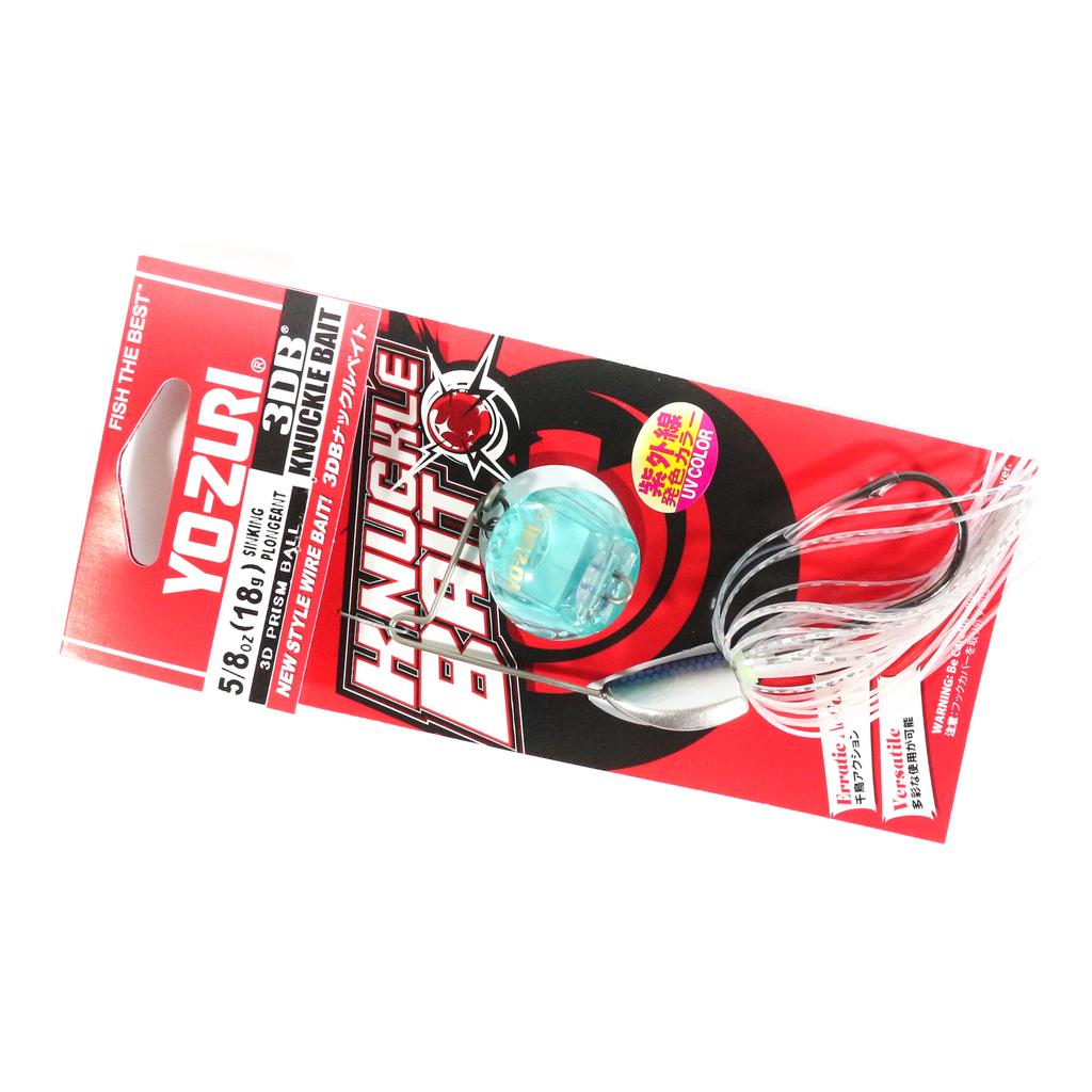 Yo Zuri Duel 3DB Knuckle Spinnerbait 5/8 oz Momeală Scufundătoare R1328-SH (2558)