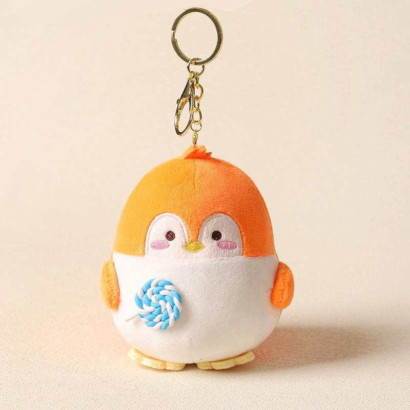 Cute Little Penguin Pendant Plush Toy Doll Penguin Doll Girl Bag Keychain Small Pendant Rag Doll