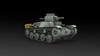 IBG 1/72 Japanese Type 89 Medium Tank (Late Model) + Type 95 Light Tank (Ha-Go) with Cart Plastic Model Kit PB72042 (Tank)