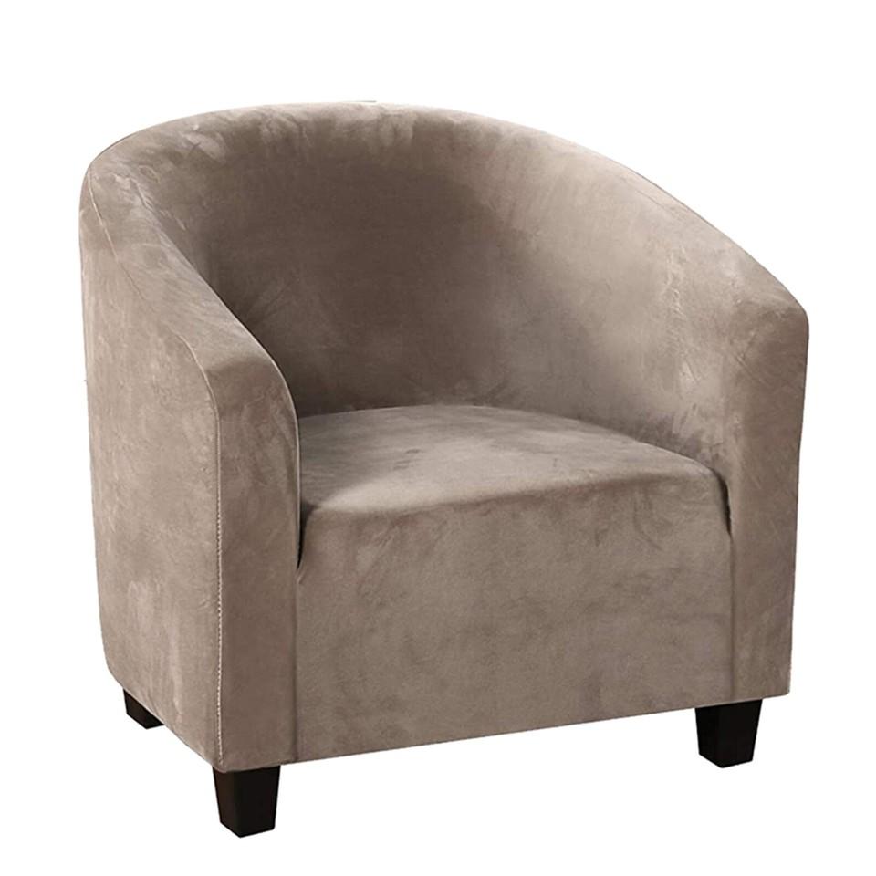 Club Chair Cover Stretch Armchair Slipcover Bar Living Room Tub Protector Cover