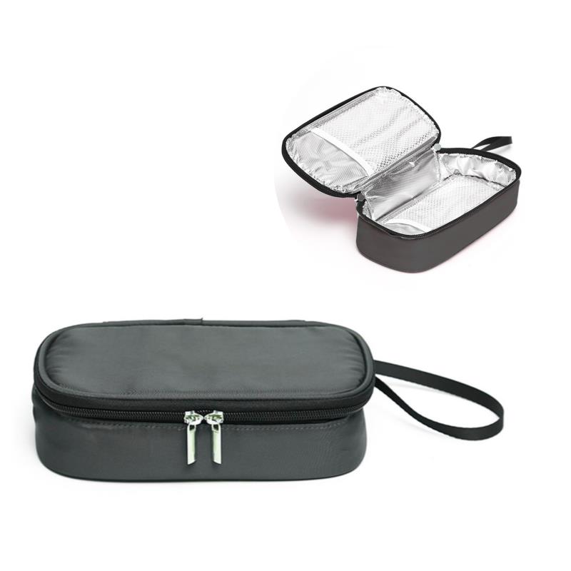 5Colors Insulin Cooling Bag Portable Diabetic Pocket Pill Protector Waterproof Thermal Insulated Medical Cooler Without Gel