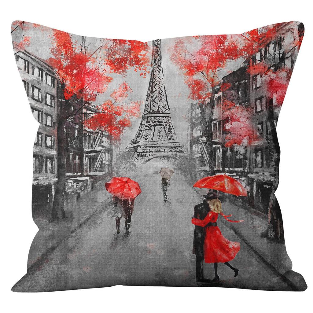Lovers Valentine's Day Series Pillow Cover Sofa Pillow Car Cushion Cover