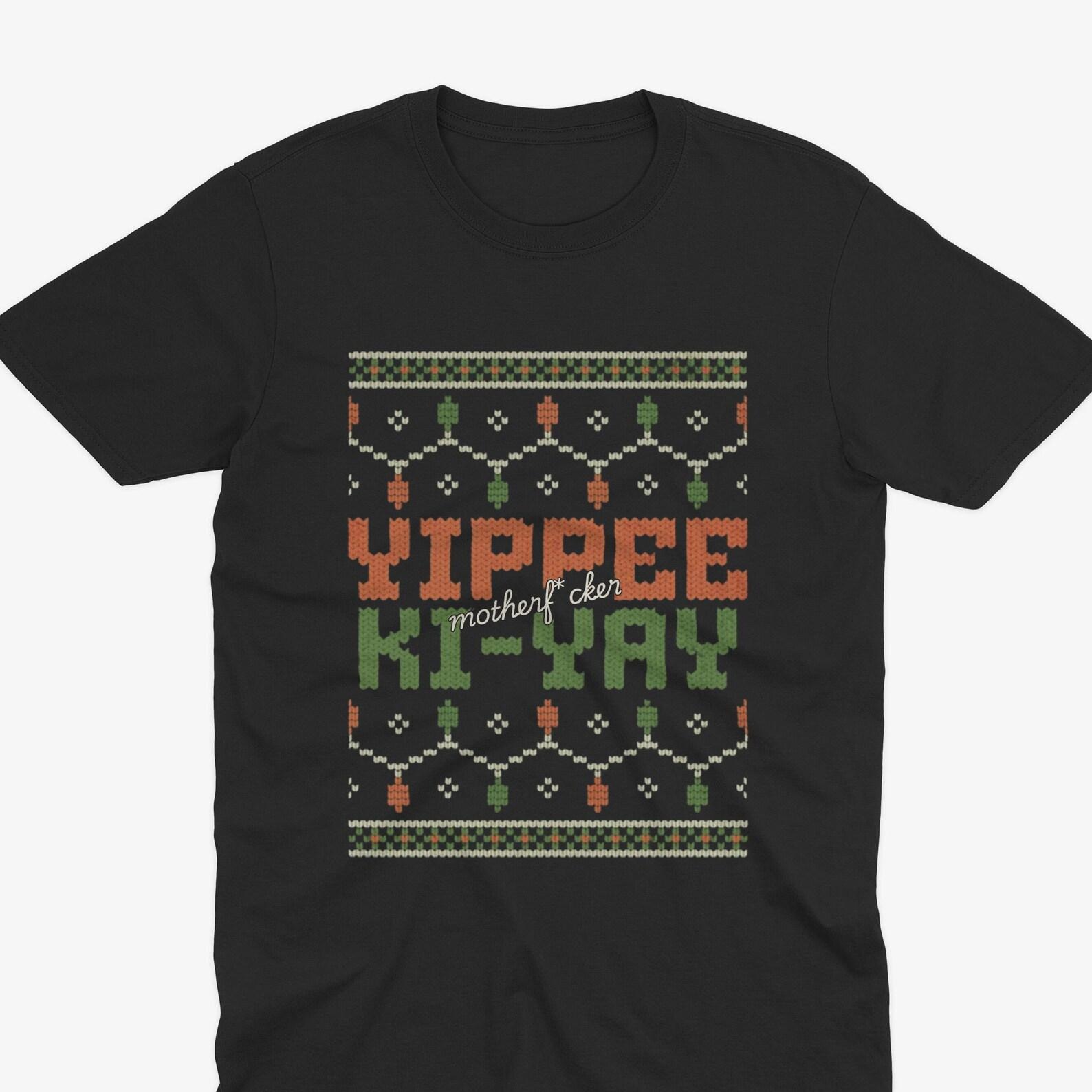 Yippee Ki Yay T-Shirt, Die Hard T-Shirt, Nakatomi Plaza T-Shirt, Die Hard Inspired T-Shirt, Christmas T-Shirt, Christmas Die Hard Tee 4XL