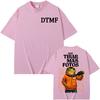 Rapper Debi Tirar Mas Fotos DTMF 2026 Merch Tee Shirt Summer Vintage High Quality T Shirt Unisex Women Short Sleeve Cotton Tshirts