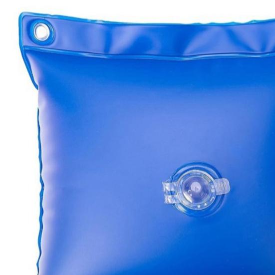 Pool Cover Hanging Bag Leakproof Square Swimming Pool Cover Weights Thick PVC Water Bags for Above Ground Pool Cover Antifreeze Winter Tarp Weights