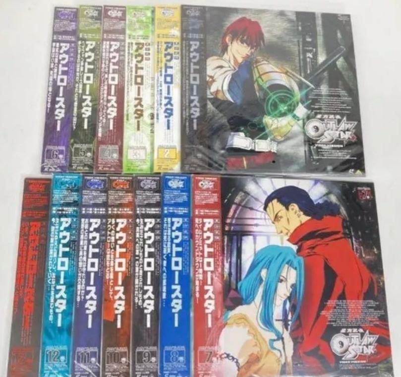 

Outlaw star набор лазерных дисков лазерный диск 90-х винтаж ретро аниме б/у