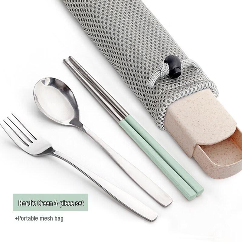 Portable Stainless Steel Cutlery Set