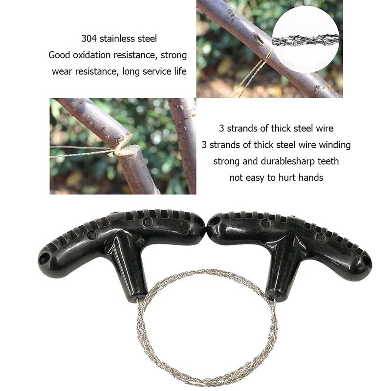 Outdoor Mini Pocket Saw Wild Camps For Stainless Steel Wire Saw