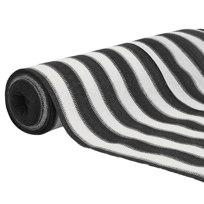 VidaXL Filet brise-vue anthracite et blanc 1,8x25 m PEHD 150 g/m², écran de jardin, écran d'intimité de jardin, écran de 4003681