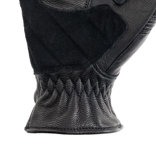 Komine GK-263 Leather Gloves for Motorcycles Black S
