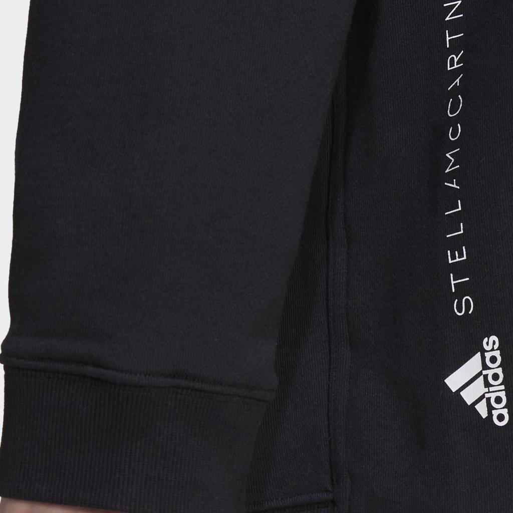 Adidas Round Neck Pullover Sweatshirt Women Tops Black HD9133