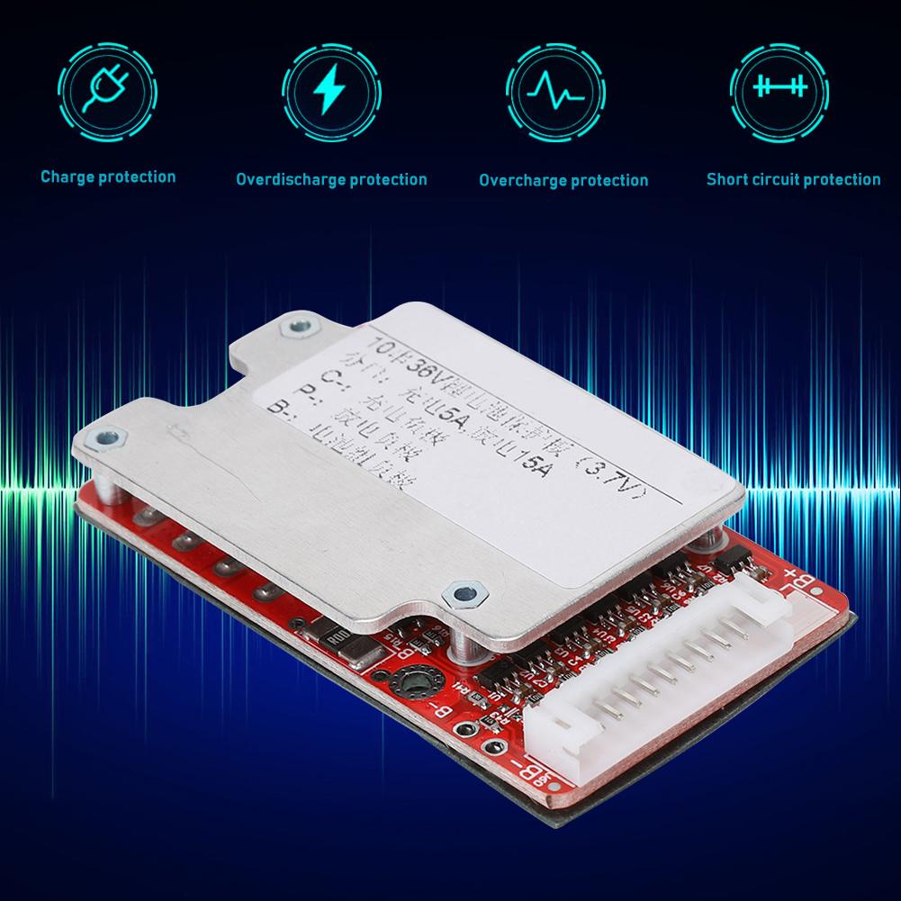 36V 10s Cells Balancing Li ion Lithium Battery BMS Protection Board