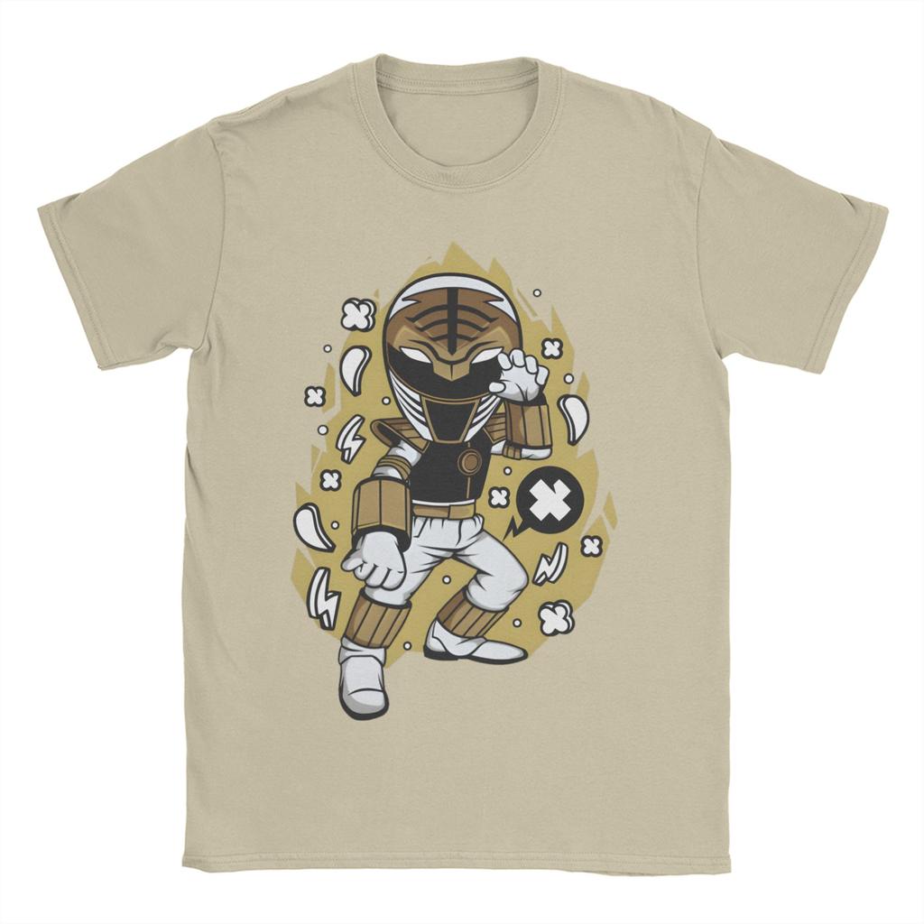 Unisex Unisex Mighty Morphin Power Rangers T-Shirts Baumwollkleidung Humor Kurzarm Rundhals T-Shirt Sommer T-Shirts
