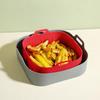 8-Inch Square Silicone Baking Pan and Mat for Air Fryer & Microwave Oven