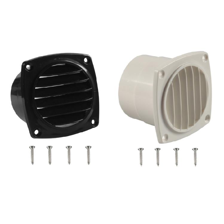 Marine Ducting Ventilation Air Vent Air Hose Thru Vent Universal Air Outlet Boat Vent Louvered Hose Vent Replacement