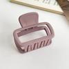 Hair Claw Matte Texture Mini Hair Clip Stable Grip No Flattening Non-Slip Tooth Small Semi-Tied Hair Clip Hair Accessory