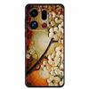 3D Blumen Hülle Für Oppo Find X9 Pro 5G Hülle Prägung Relief Floral Schwarzes Silikon Weiche Rückseite Hülle Für Oppo Find X9 Pro Hülle Funda