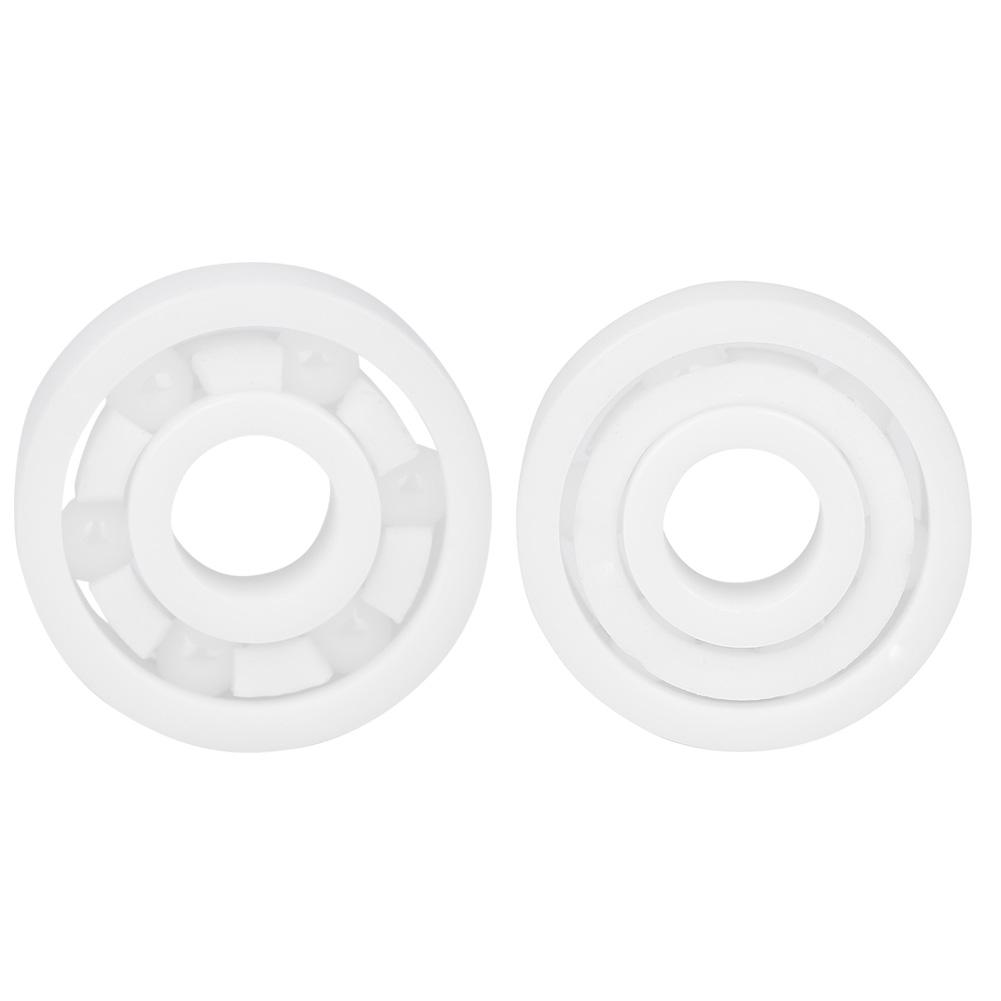 1 buc rulment cu bile miniaturale 606 din ceramică ZrO2, culoare albă, 6 * 17 * 6 mm