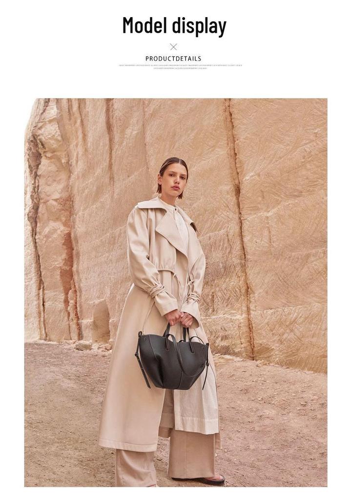 Women's 2025 French Niche Large Capacity Underarm Tote Handbag