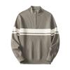 Autumn and Winter Inner Sweater Solid Color High-end Crew Neck Sweater Loose Trend Casual Men's Knitted Sweater