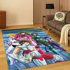 Cartoon Saint Seiya Anime Carpet Rug for Bedroom Living Room Sofa Playroom Doormat Home Decor,Kid Game Area Rug Non-slip Gift