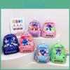 Disney Stitch Angel Beach Coconut Tree Cartoon Pattern Children Backpack For Kindergarten School Use