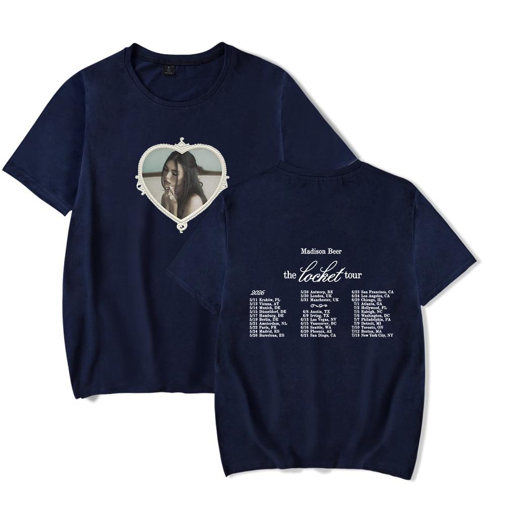 Isabel LaRosa the Locket Tour 2026 Merch Tshirt Cool Print Tops for Unisex and Women Streetwear
