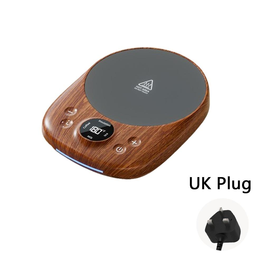 Auto Power Away Function Smart Cup Heater 9 Temp Settings Desktop Cup Warmer  Milk Tea