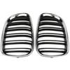 Für BMW 7er 4-türige Limousine F01 F02 F03 F04 760Li 750Li 750i 2009-2015 Doppellinien-Kühlergrill Front-Nierengrill Auto-Ersatz