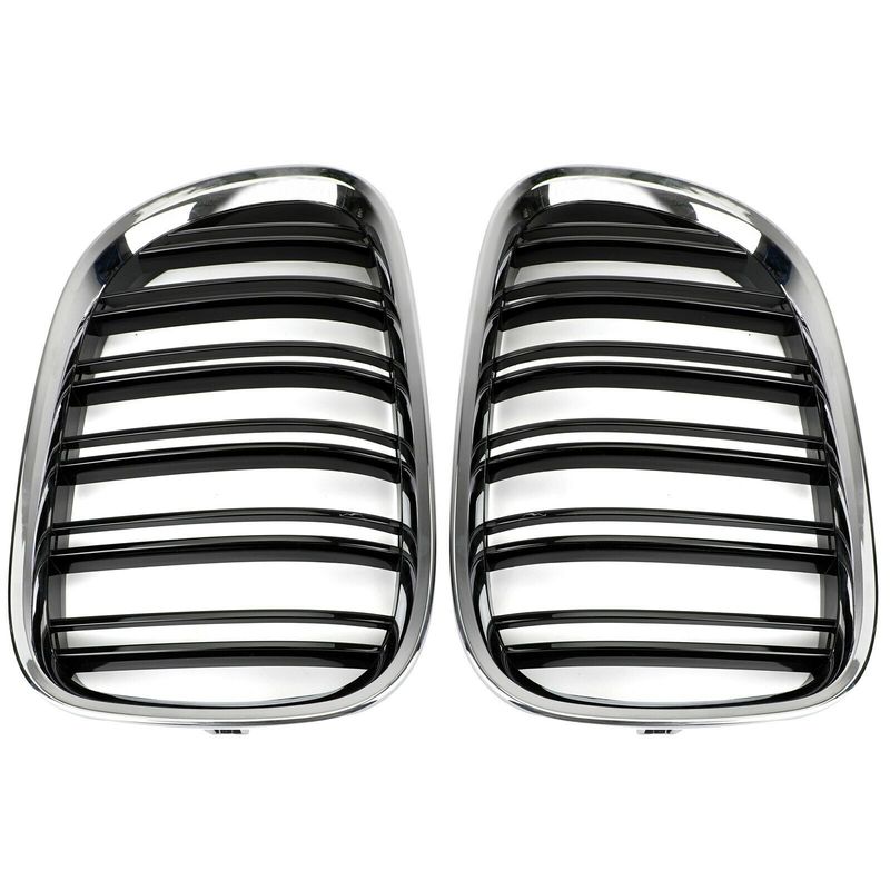 Für BMW 7er 4-türige Limousine F01 F02 F03 F04 760Li 750Li 750i 2009-2015 Doppellinien-Kühlergrill Front-Nierengrill Auto-Ersatz