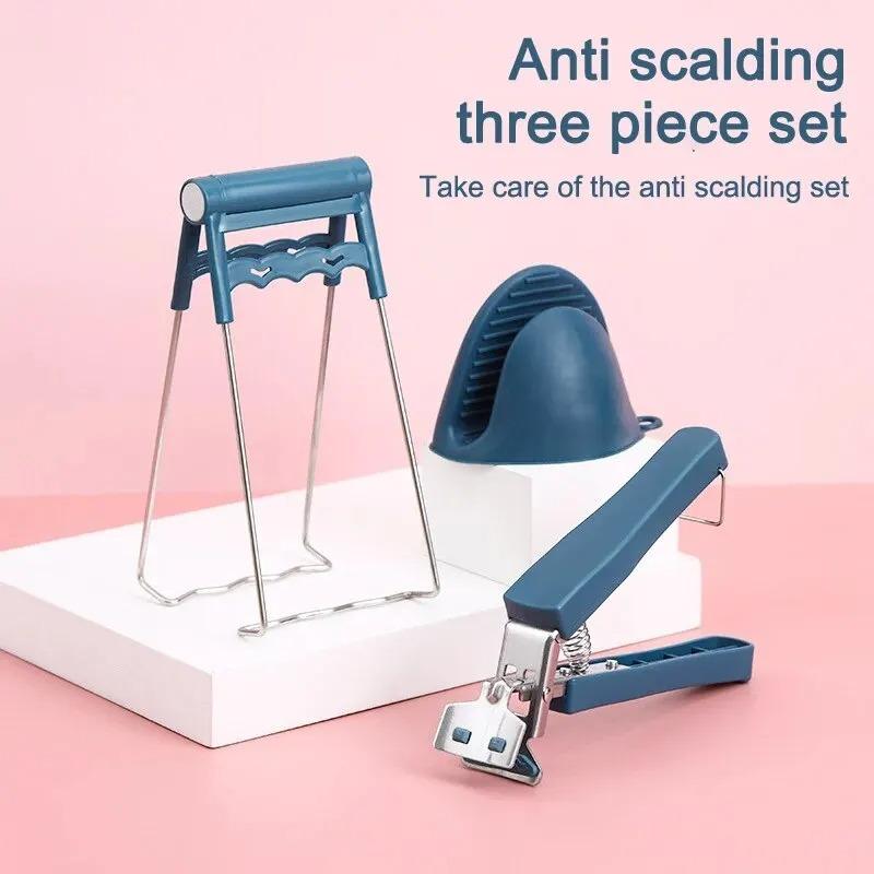 Bowl Clamp Anti Scald Clamp Kitchen Tool Clamp Steaming Vegetable Clamp Anti Slip And Anti Scald Hand Clamp Plate