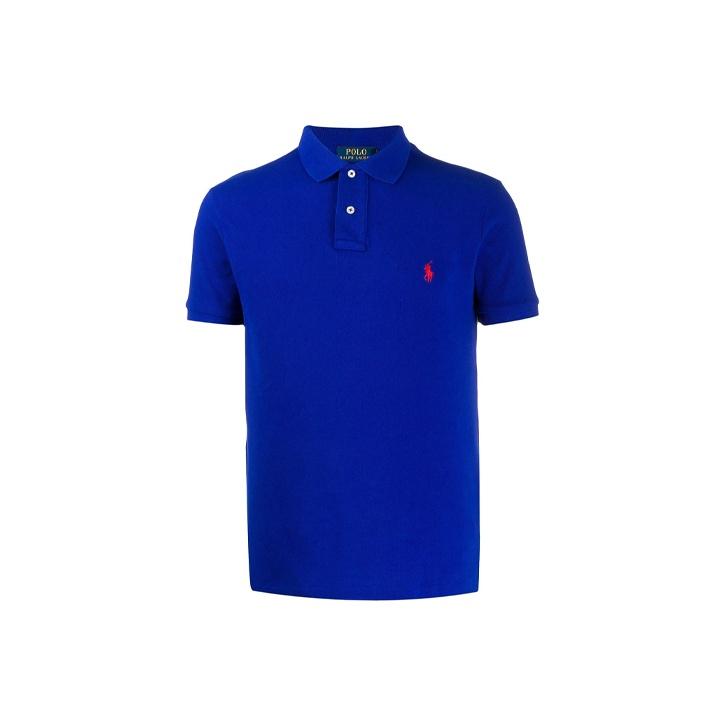Polo Ralph Lauren Logo Embroidered Short Sleeved Polo Shirt 710795080-001