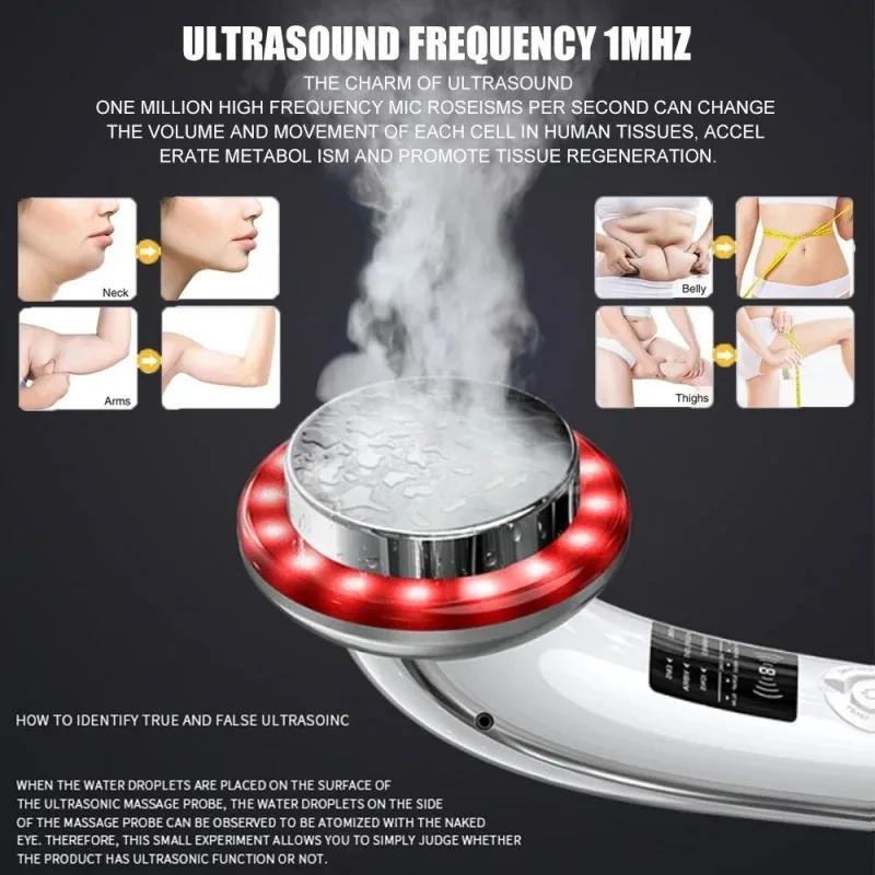 6 In 1 Electric Fat Remover Body Massager for Waist Arm Leg Butt Cordless Fat Burner Belly Fat Burning Body Sculpting Machine