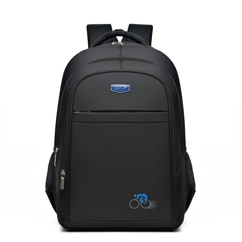 

Новый унисекс однотонный водонепроницаемый и дышащий деловой модный повседневный универсальный рюкзак для повседневного использования синий