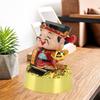 Solar Swinging God of Wealth Figurine Statue God of Fortune Car Dashboard Ornament Feng Shui Decor Gift Chinese New Year Gift