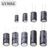 Electrolytic Capacitor Set 10UF 20UF 100UF 220UF 330UF 470UF 400UF 4.7UF for DIY Circuit Repair 63V 100V 200V 250V 400V 450V