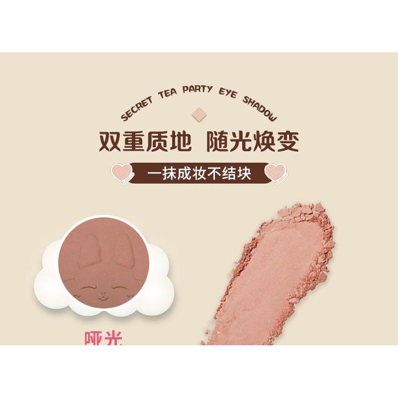 YIGU DIGU - Tea Party Series Metal Box Eyeshadow Palette #02