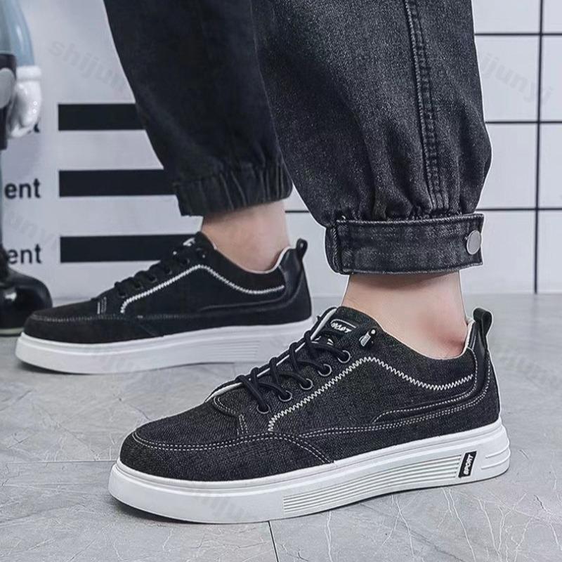 Fashion Autumn Men Sneakers 2025 Low Top Outdoor Men Casual Shoes Breathable Comfortable Flats Canvas Shoes Male Zapatillas Informales