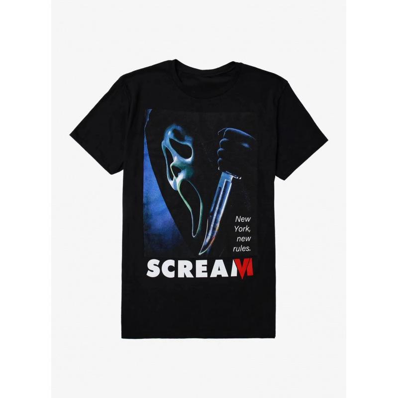 Women s Scream VI Ghost Face Printed T-shirt S