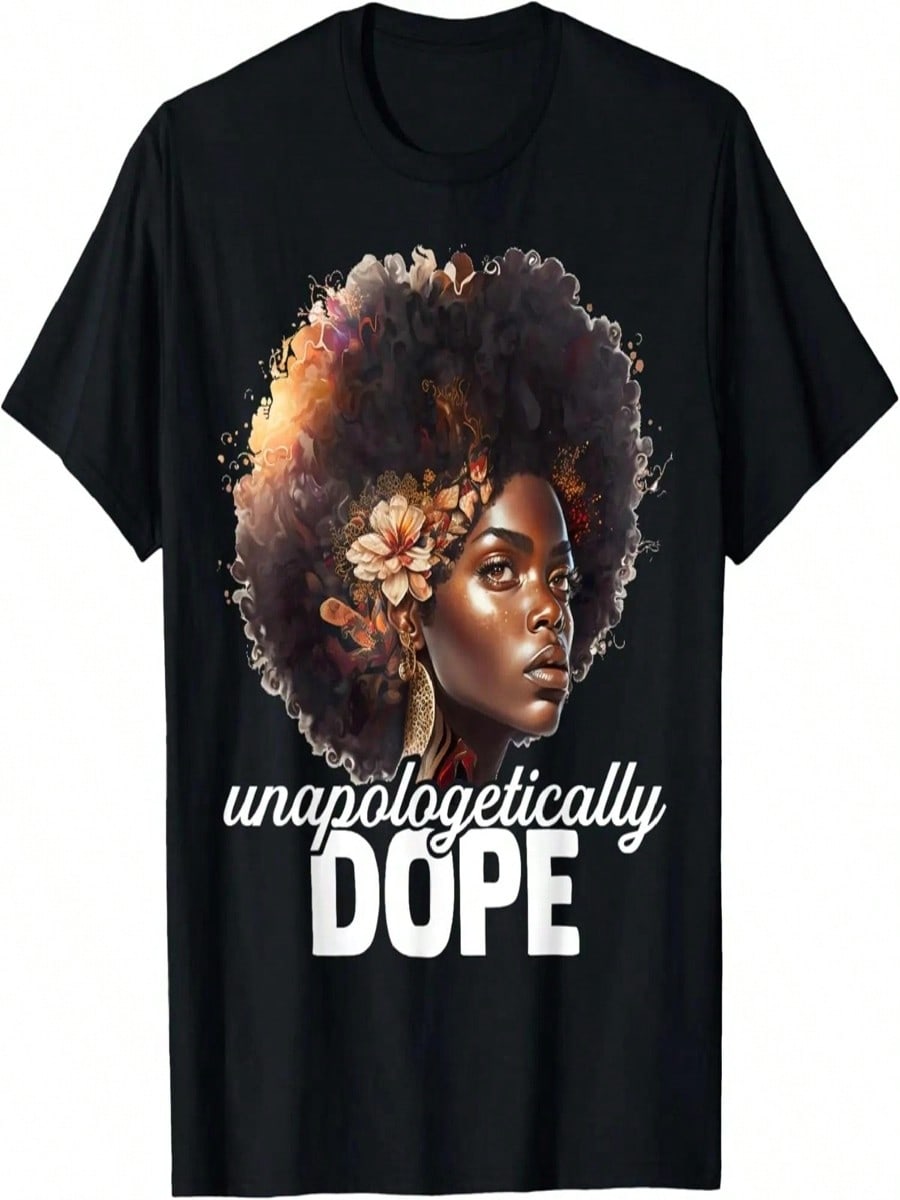 Beautiful Unapologetically Dope Woman For T-Shirt S разноцветный