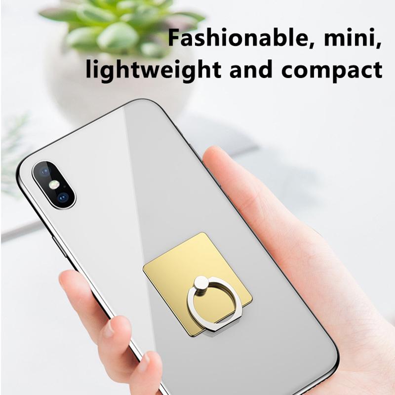 360° Degree Rotating Phone Holder Stand Bracket Finger Ring Round Smartphone Cellphone Ring Holders Mount Accessories