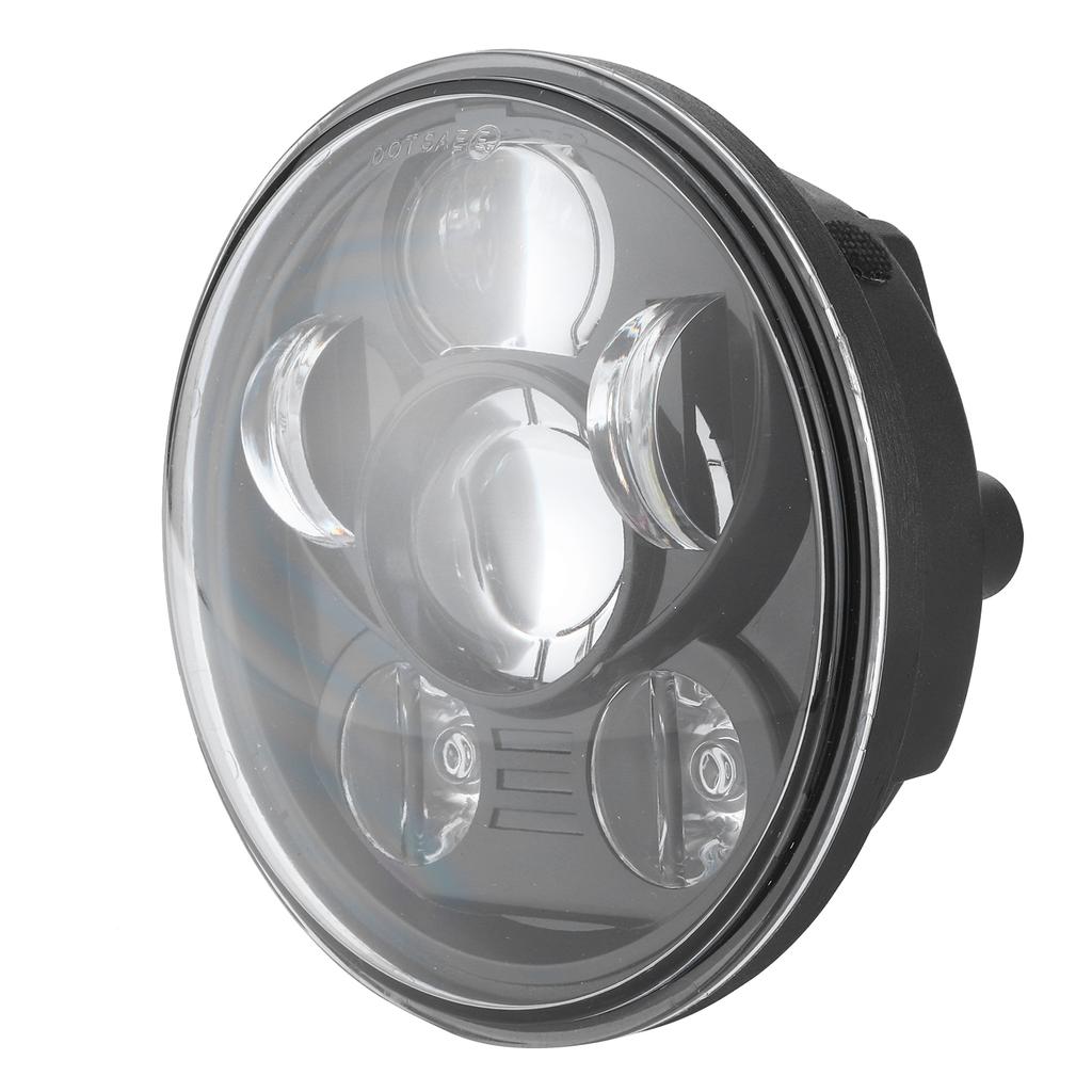 5.75in 75W LED Headlight 6500K High Birhgtness Motorcycle Headlamp Fit for Jeep Wrangler