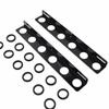 Durable Construction Tool Rack Easy Install Easy To Use Landscape Truck Rack 6-Hole Design Heavy Duty Shovel Rack