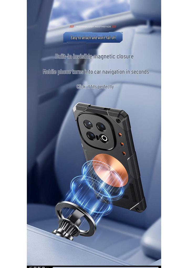 IQOO15 Magnetic Heat Dissipation Gaming Case: Full Coverage & Metal Conductive Cooling
