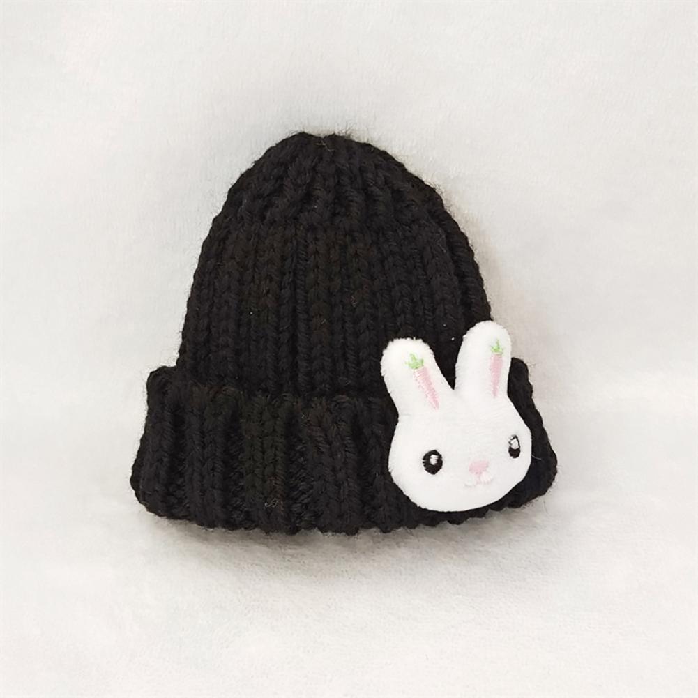 Doll Woolen Hat for Dollhouse Miniature for 15cm Labubu Color Match Hat Kawaii Cute Doll Accessories Kids Girls Toys