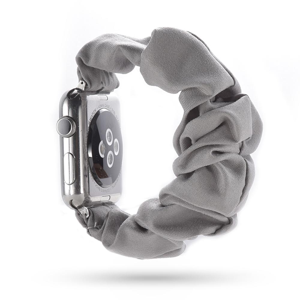 Scrunchie Strap for apple watch band 44mm 40mm 45mm 41mm 38mm 42mm 49mm correa bracelet iwatch series 4 5 6 3 SE 7 8 9 ultra 2